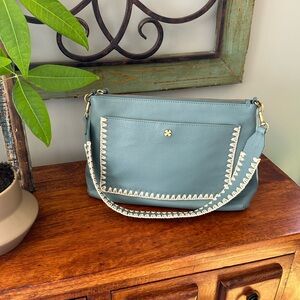 ☀️ NWOT LUCKY BRAND Cori Stitch Leather Shoulder Bag